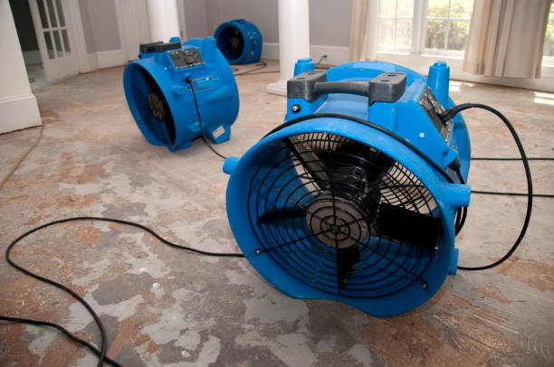 Water damage restoration process in GA